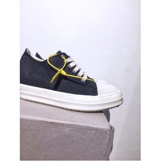 (KÈM HỘP + SALE GIÁ KHỦNG) Giầy Rick Owen Thấp Cổ