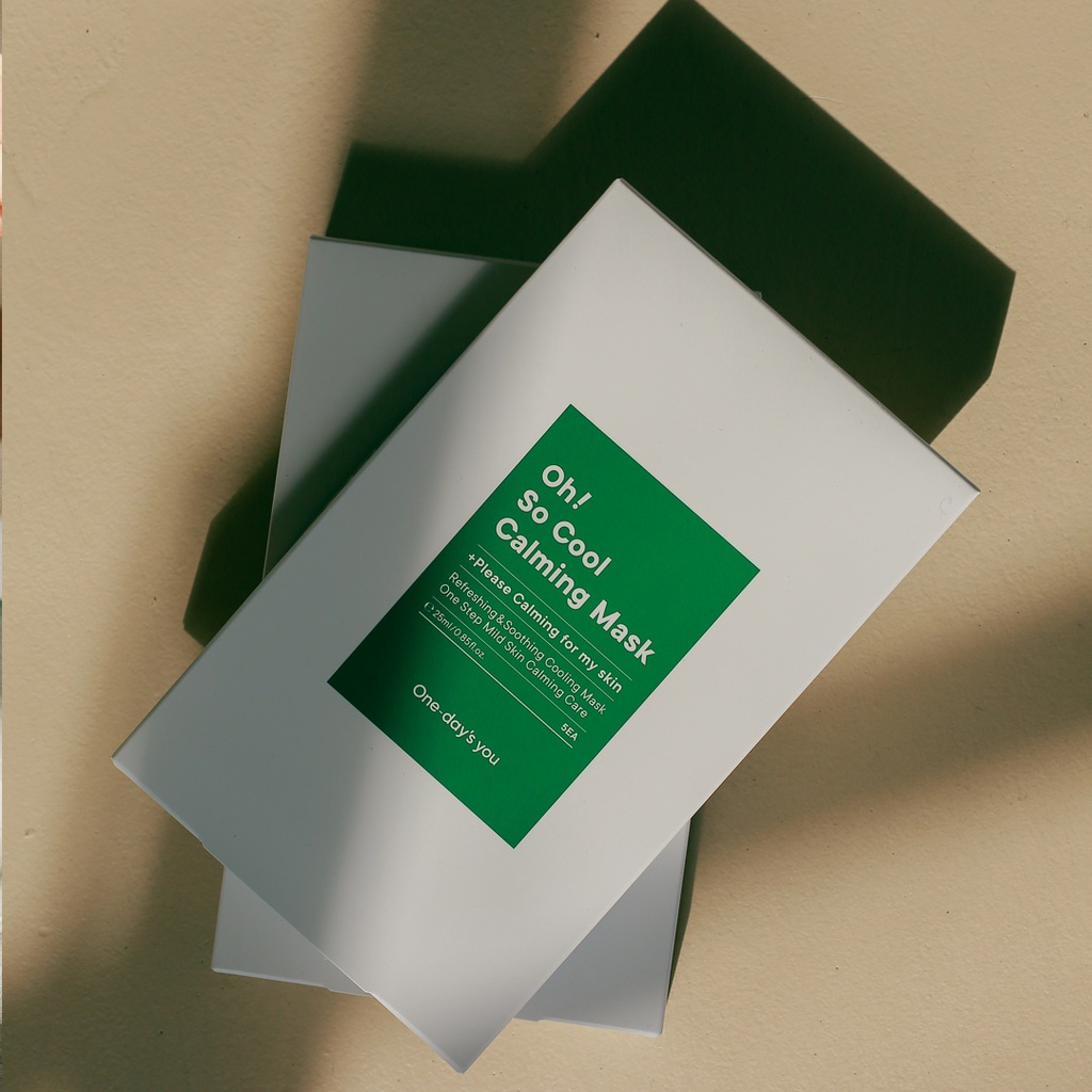 Mặt Nạ Mùa Hè Mát Da Không Gây Kích Ứng Da ONE DAY'S YOU Oh! So Cool Calming Facial Mask