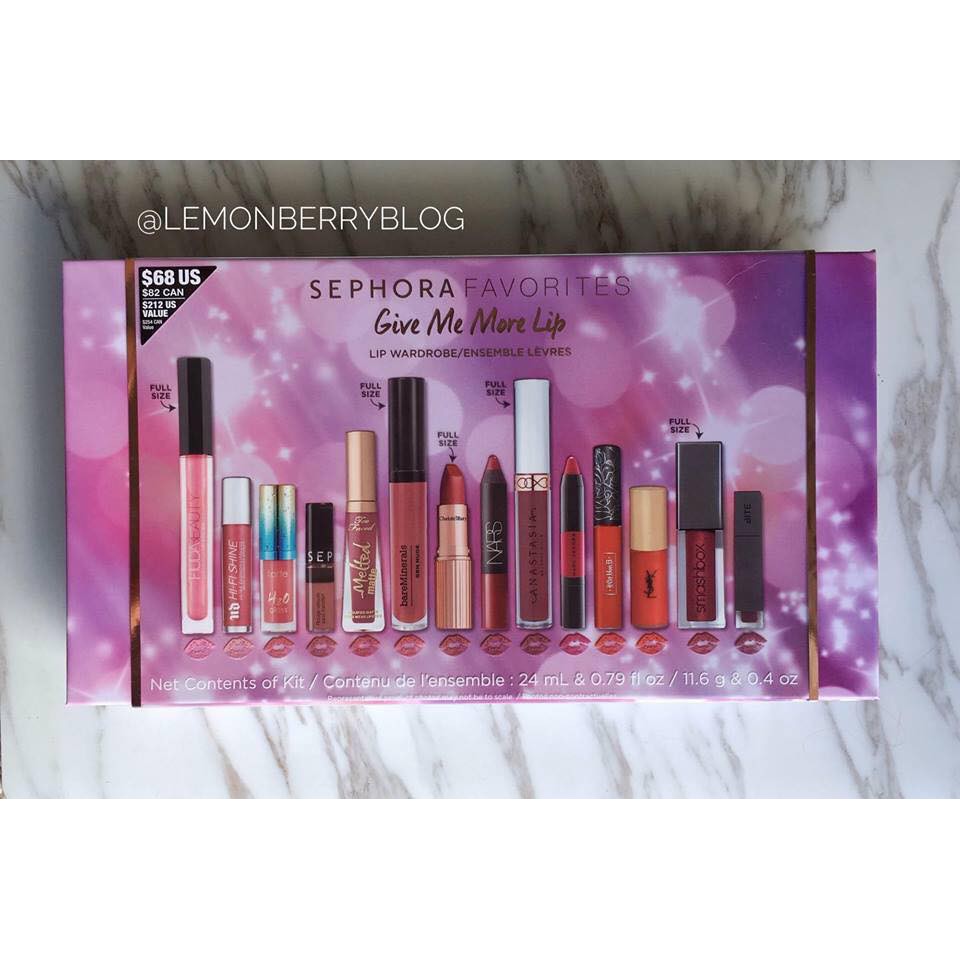 SET SON MINI "GIVE ME MORE LIP".