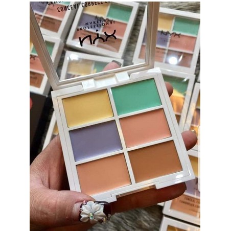 BẢNG CHE KHUYẾT ĐIỂM 6 Ô NYX Color Correcting