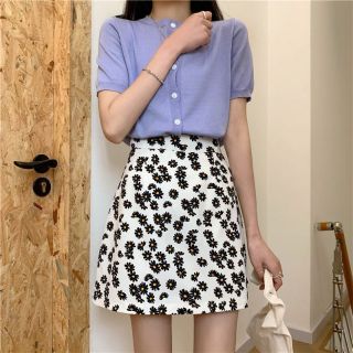 Chân váy hoa cúc nhiều kiểu có bigsize