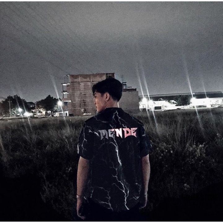 Áo Sơ Mi Tay Lửng Menden Sấm Xét Thunder Phản Quang Fulltag  Lụa Mềm 100% | BigBuy360 - bigbuy360.vn