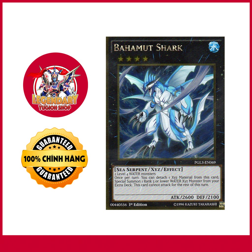 [Thẻ Bài Yugioh Chính Hãng] Bahamut Shark