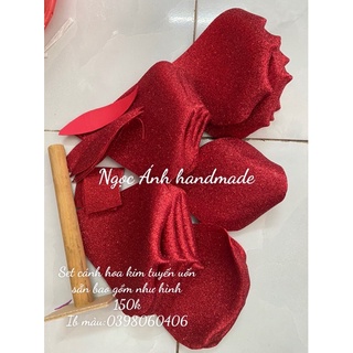 hoa hồng kim tuyến khổng lồ 45cm 1 chiếc