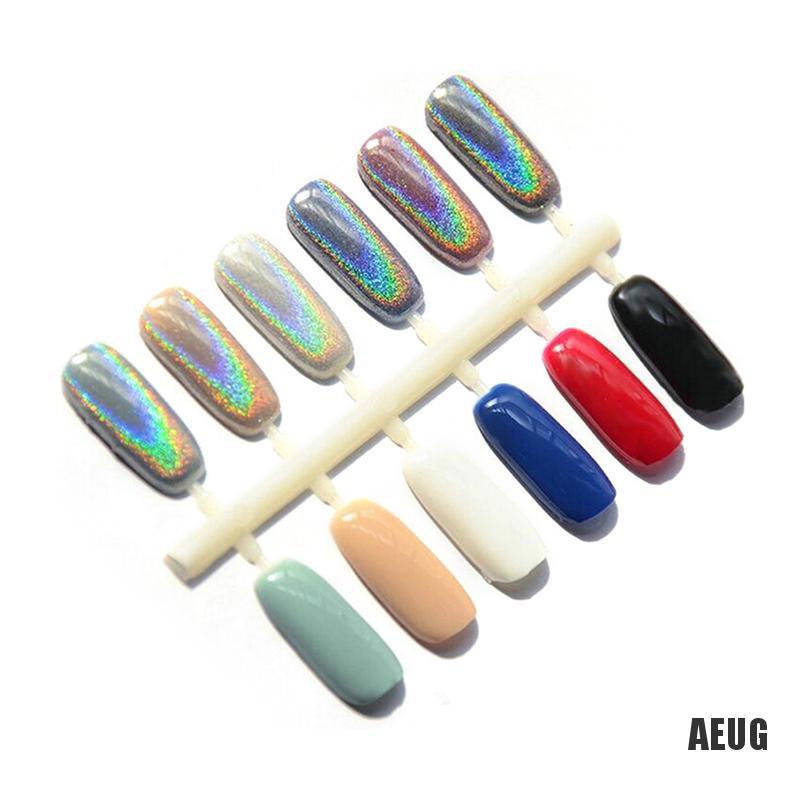 Bột Kim Tuyến Holo Chrome Holo 3D Lấp Lánh Trang Trí Móng Nghệ Thuật 1g