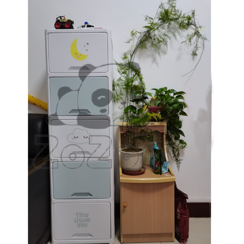 Tủ Nhựa Đa Năng Đựng Giày Dép Quần Áo Đồ Chơi Cho Bé Zozon Nhiều Ngăn Nắp Lật