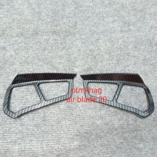 Ốp đèn trước air blade 2020-2021 carbon