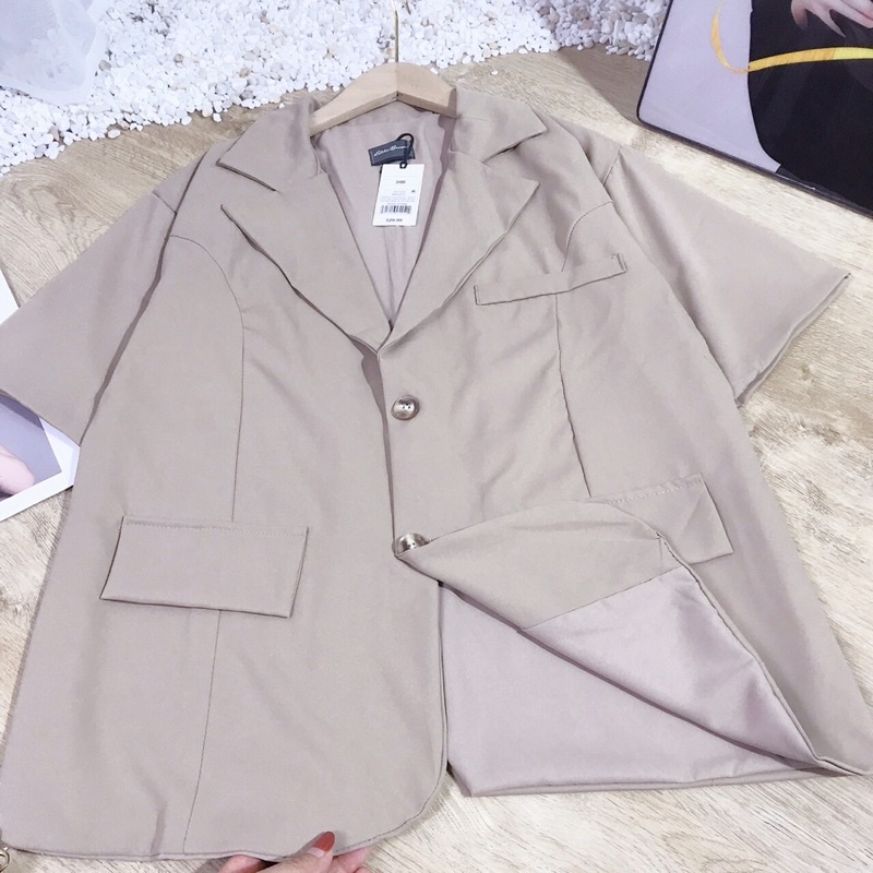 ÁO KHOÁC BLAZER CỘC TAY HÀNG 2 LỚP SIÊU HOT | BigBuy360 - bigbuy360.vn