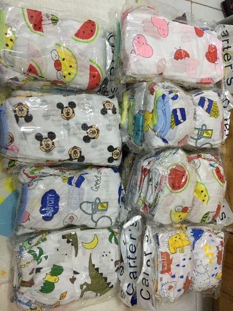 Combo 5 quần dài cotton giấy LOẠI 1 cho bé trai/ bé gái từ 5-20kg