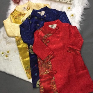 Combo Áo dài cho bé trai size 1-8y
