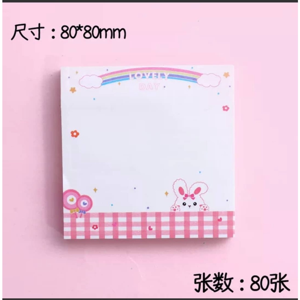 Giấy nhớ, giấy ghi  chú,giấy note cute
