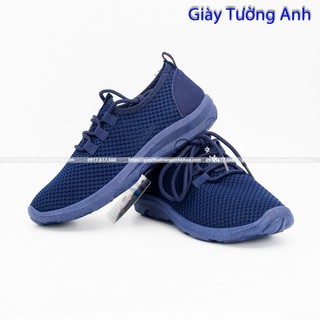 Anh Khoa - Giày Trung niên thể thao AK662A-4 - Sợi flynit cao cấp dệt thành mũi giày, không ráp, đế đúc liền khối