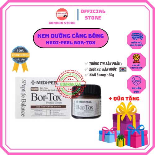 Kem Dưỡng Căng Bóng MEDI-PEEL Bor-Tox Peptide Cream Medi Peel Bortox