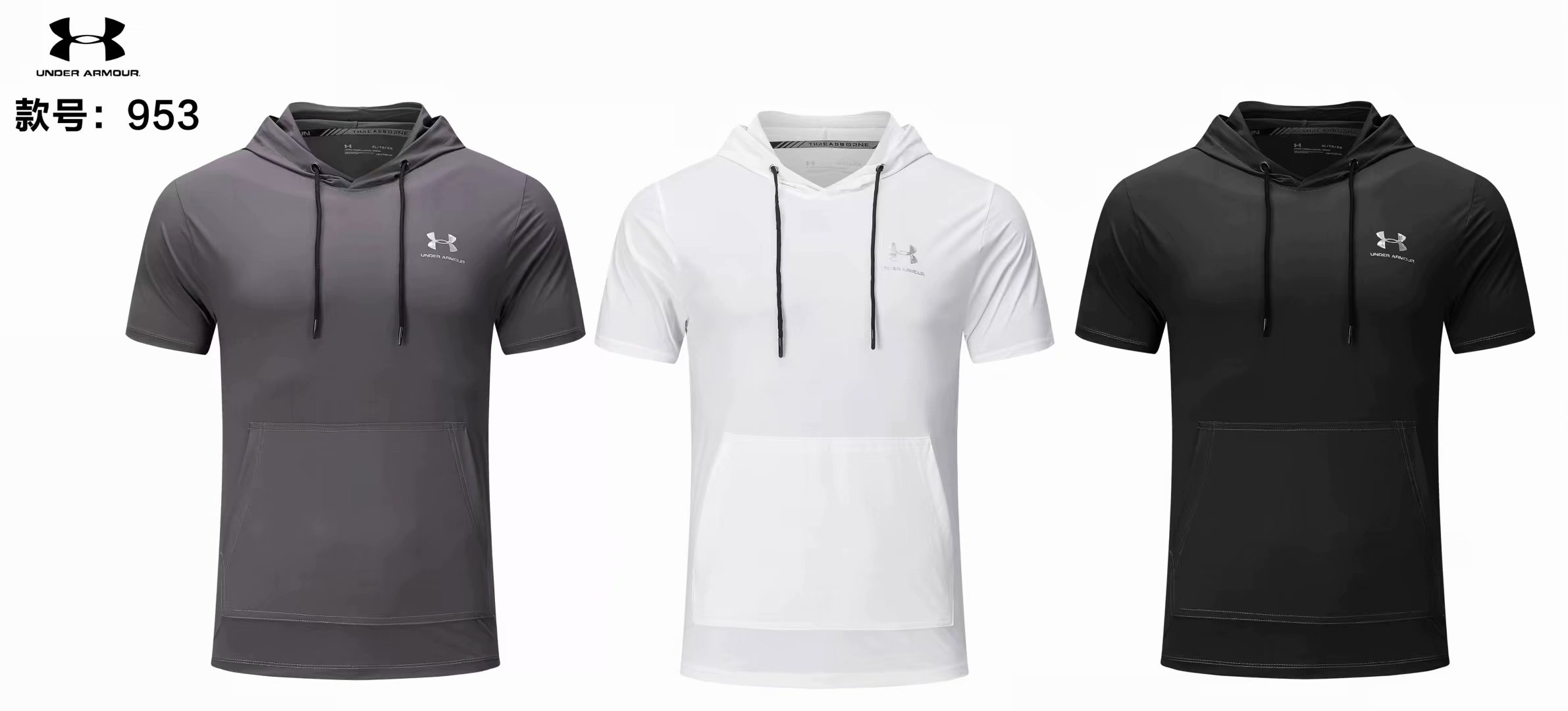 Áo Thun Thể Thao Tay Ngắn Có Nón Thời Trang Nam Năng Động | BigBuy360 - bigbuy360.vn