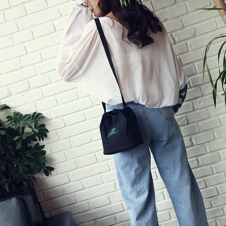 【Hàng Hot】Túi Xách Đeo ChéoCanvas Bags Hàn Quốc phong cách5 màu có sẵn giá rẻ siêu bền đẹp (HS)