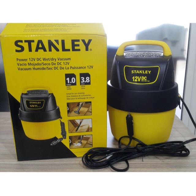 Máy hút bụi ướt/ khô dùng cho xe hơi Stanley SL18125DC