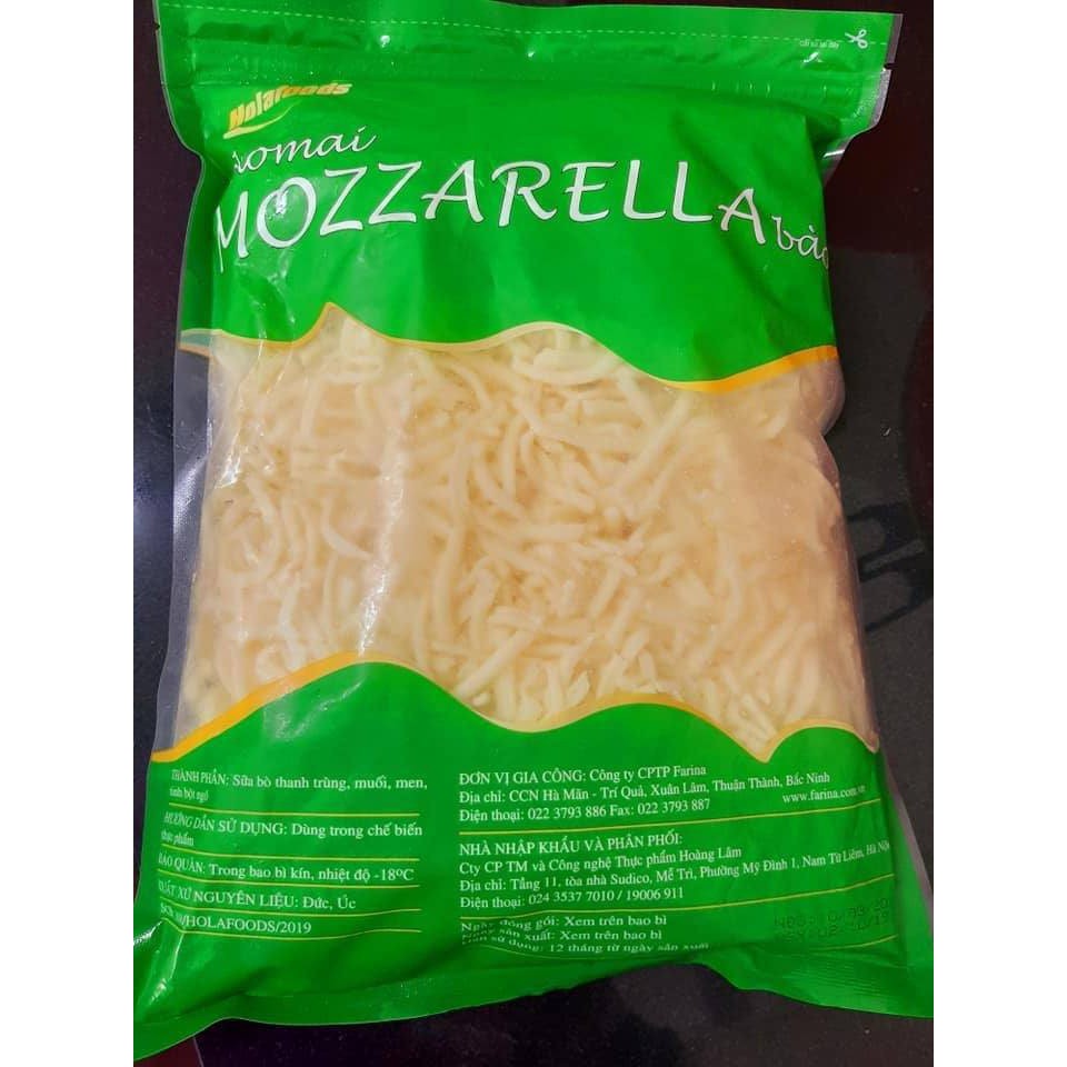 Phô mai mozzarella bào sợi 500g