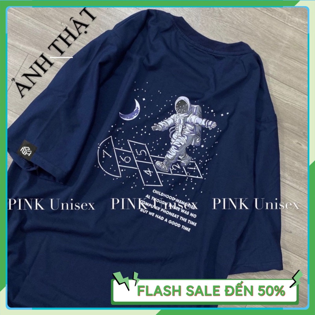 Áo phông tay lỡ nam nữ, áo thun unisex form rộng chất cotton mát mịn thấm hút mồ hôi PHG AT64 | BigBuy360 - bigbuy360.vn