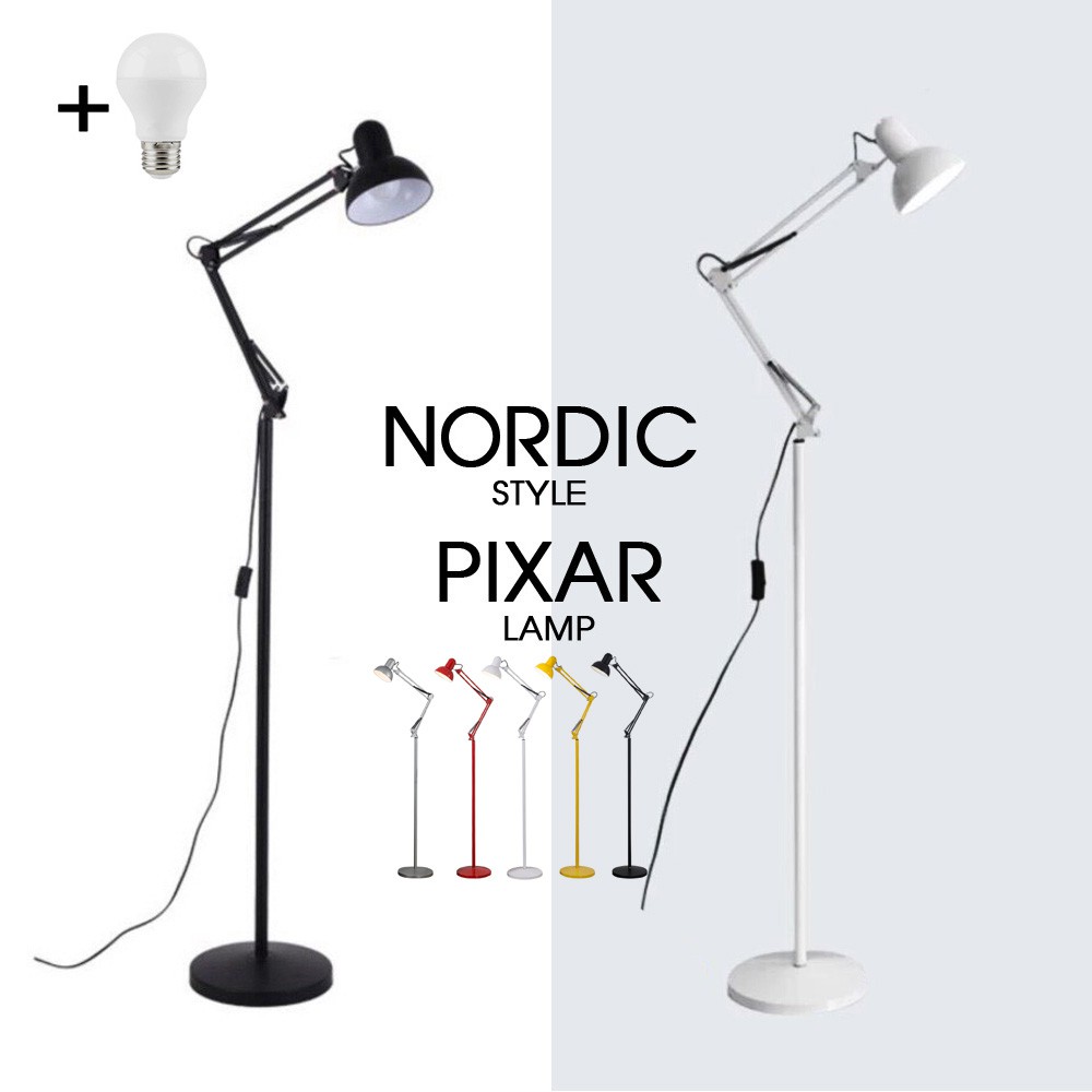 Đèn Đứng Phòng Khách, Đèn Đọc sách PIXAR Kèm Bóng Led