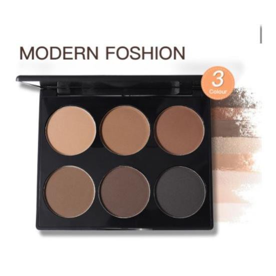 Bảng 6 ô phấn tạo khối - highlight - bắt sáng MAYCHEER MODERN FASHION NO.3050