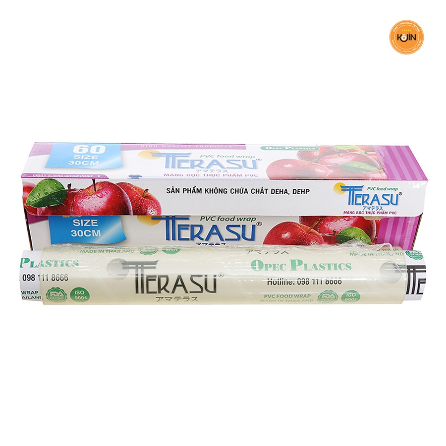 [Mã 267FMCGSALE giảm 8% đơn 500K] Màng Bọc Thực Phẩm Thái Lan Terasu 30cm x 100m