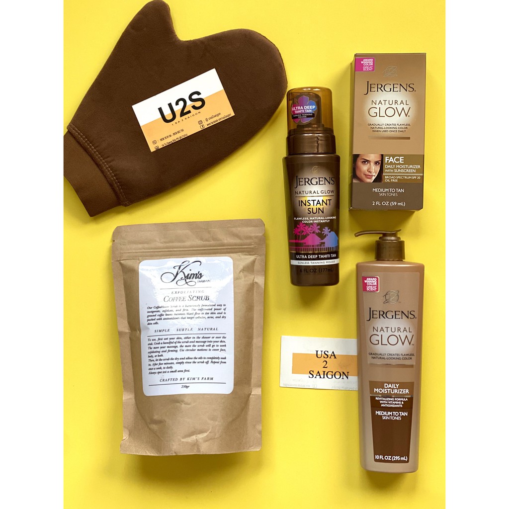 Kem Nhuộm nâu da Jergens Natural Glow Instant Sun Mousse Fake Tanning Self tanning | BigBuy360 - bigbuy360.vn