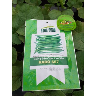 [Rạng Đông] Hạt Giống Đậu Cove Cao Sản RADO 557 Gói 20g