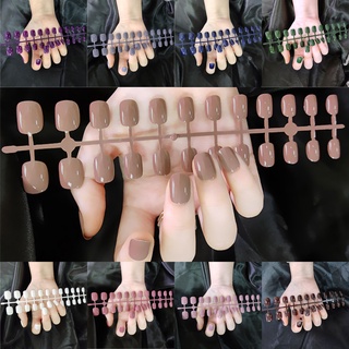 24 cái / Nhãn dán móng tay giả Acrylic kiểu Pháp / Keo dán móng tay giả / Móng tay giả / Nhãn dán chống thấm nước / Nhãn dán móng tay / Thiết kế băng móng tay giả / Keo dán móng tay giả / Móng tay nhân tạo / Keo dán móng tay giả / Keo dán m