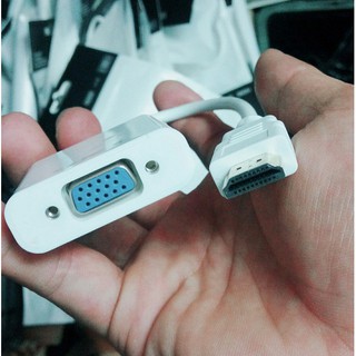 Bộ chuyển Tín Hiệu Hình Ảnh HDMI sang VGA - Cáp Nối Máy Chiếu HDMI Ra VGA