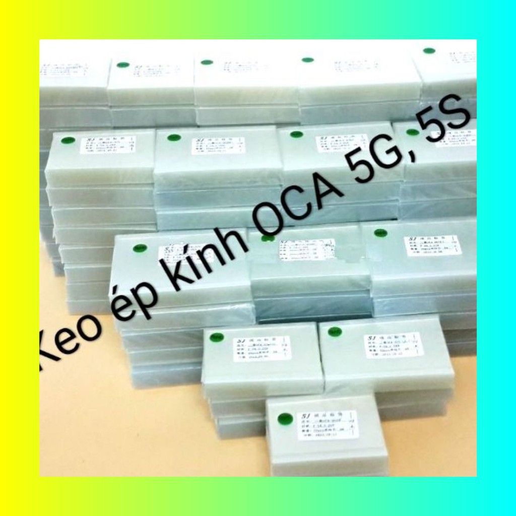 Keo ép kính iphone 5, 5S