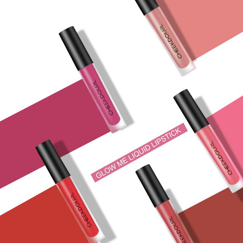 [Hàng mới về] Son kem mềm mịn màu sắc đa dạng dưỡng ẩm môi