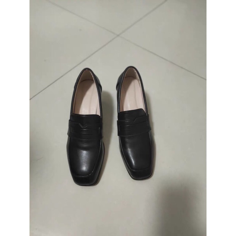 Giày Loafer cao gót
