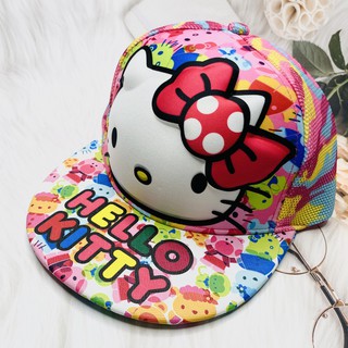 Nón cho bé gái,mũ bé gái in hello kitty siêu xinh đáng yêu