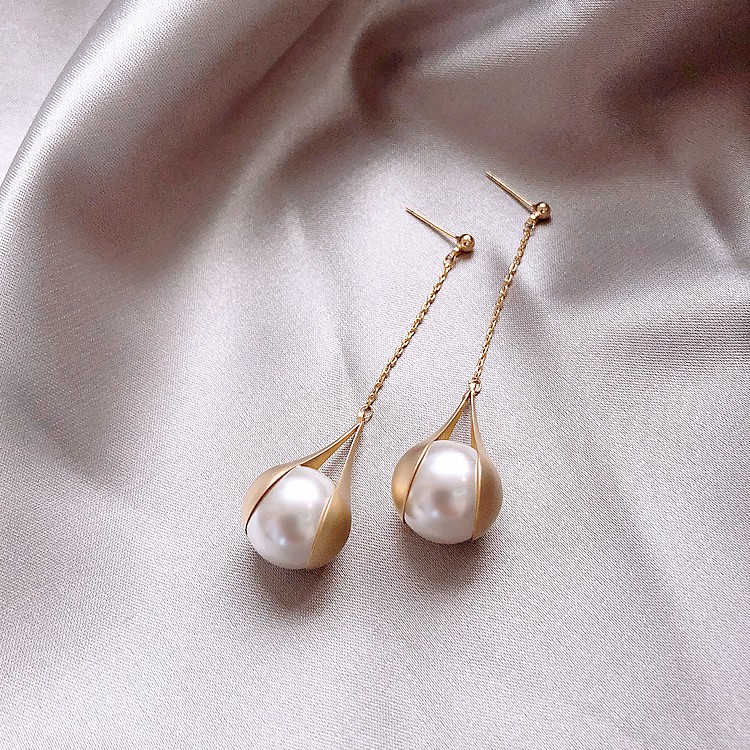 Khuyên tai dài thời trang dự tiệc sang trọng - HT293