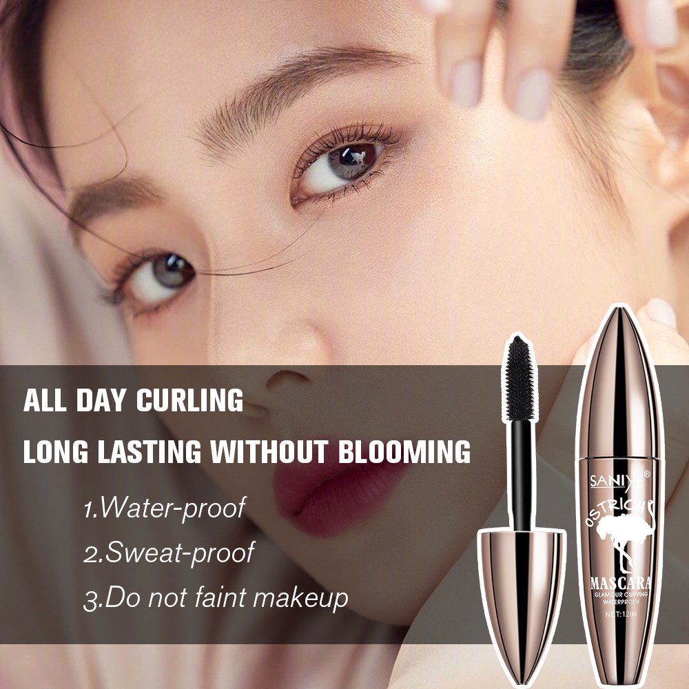 【SANIYE】Original Black Mascara 3D Bulu Mata Eyelash Curling Thick Lengthening Maska M1018 | BigBuy360 - bigbuy360.vn
