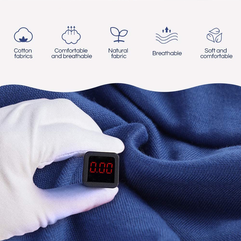 5 Mũ trùm đầu/ 5 Cặp bao tay bằng cotton chống trầy xước dành cho em bé