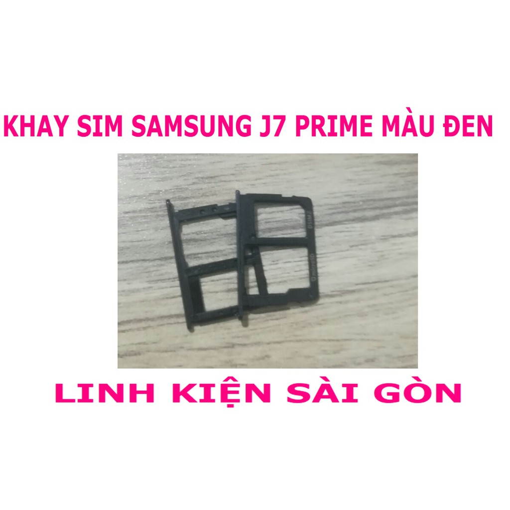 KHAY SIM SAMSUNG J7 PRIME MÀU ĐEN,