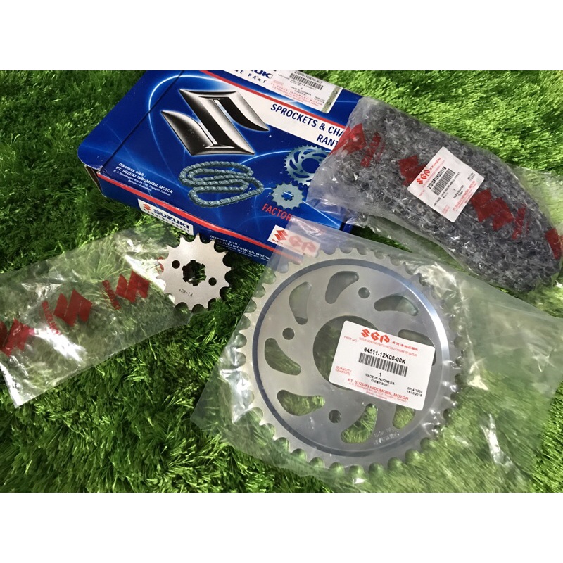 Combo Bộ nhông sên dĩa Zin Satria fi/Raider fi