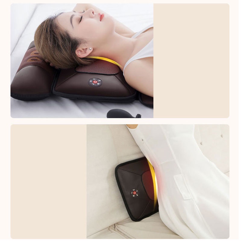 Ghế massage toàn thân thông minh, nệm massage toàn thân hỗ trợ cột sống, khí huyết lưu thông tốt NPR67