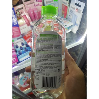 Nước tẩy trang Garnier 400ml của Đức