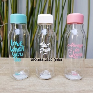 Bình nước nhựa lock&lock 500ml - bình nước nhựa lock&lock