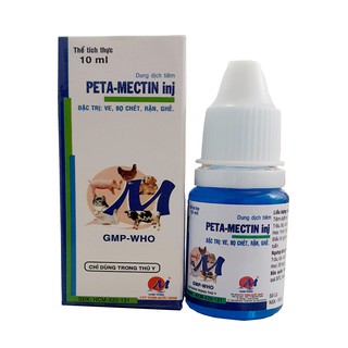 Thuốc trị ve chó Peta Mectin