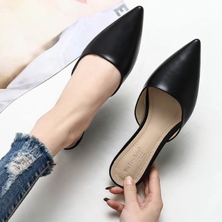 Giày bệt/ sục mũi nhọn Mã XU01