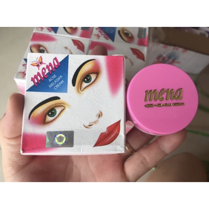 Kem mena hồng - mena xanh dương- mena xanh lá