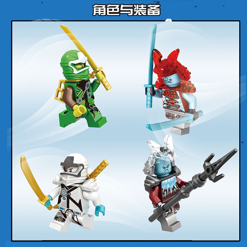 Bộ Đồ Chơi Lắp Ráp Lego Ninjago Titan Mech Dragon Cho Bé Trai