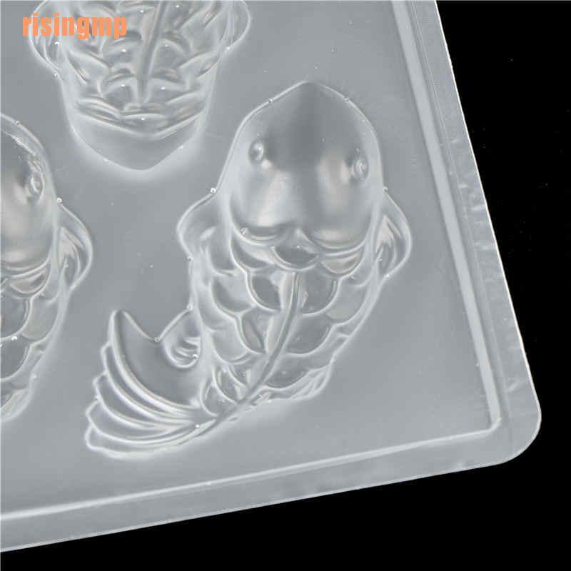 Khuôn Làm Bánh Chất Liệu Silicone Hình Cá Chép 3D Sáng Tạo