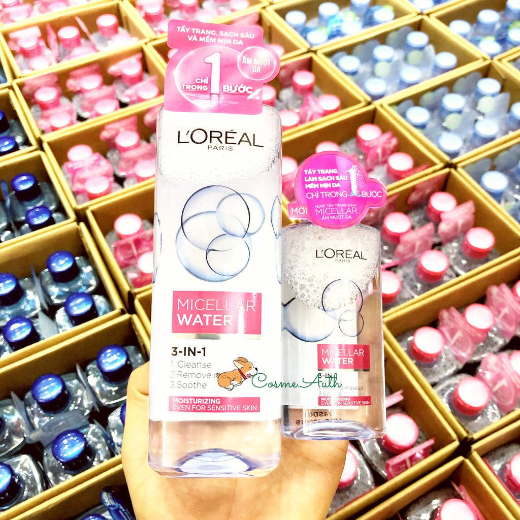 Nước Tẩy Trang Loreal Paris - L'Oreal Paris 3-in-1 Micellar Water