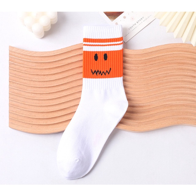 Vớ Tất cổ cao Nam Nữ số 123 phong cách thể thao, đường phố, năng động.