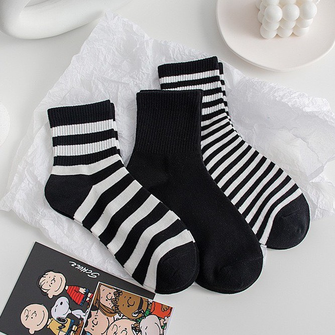 Vớ tất unisex họa tiết Bò Sữa cực teen TN76
