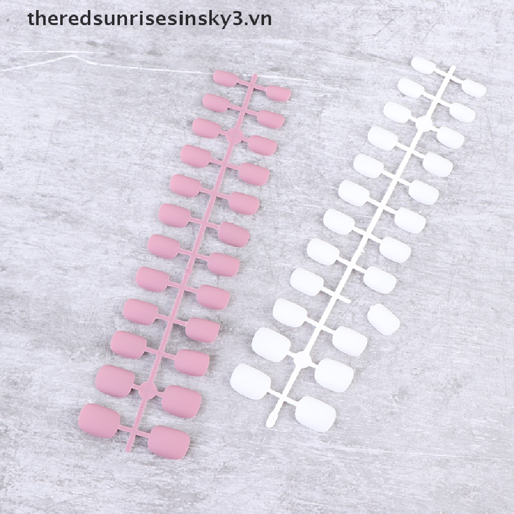 * * Móng Tay Giả Ngắn Dạng Nhấn Có Thể Tái Sử Dụng